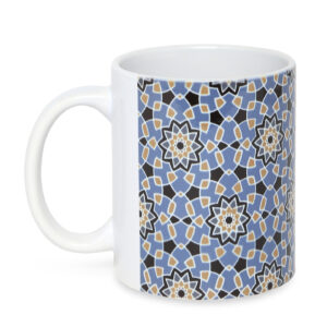 Blue coffee mug